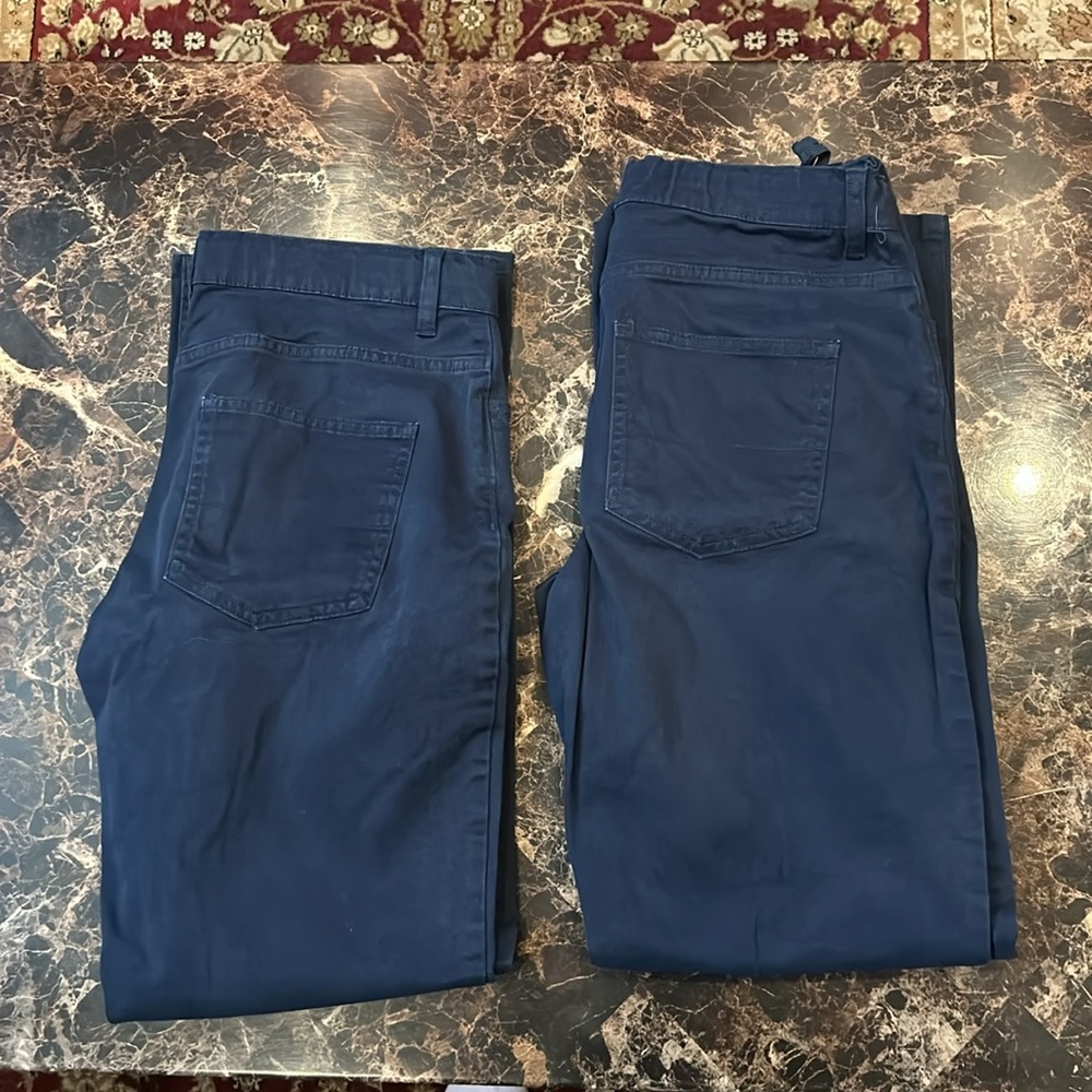 Bundle Boys navy pants size 18
